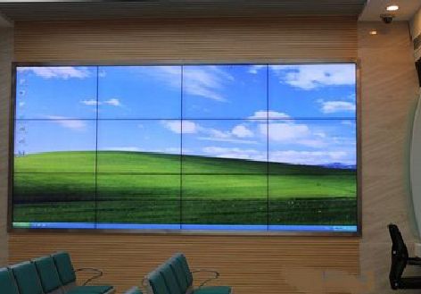 达州液晶拼接屏的另类用法。